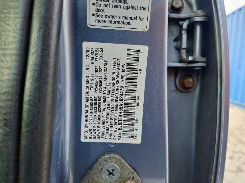 Продаж на аукціоні авто 2010 Honda Cr-v, vin: 5J6RE4H55AL024479, номер лоту: 61753616
