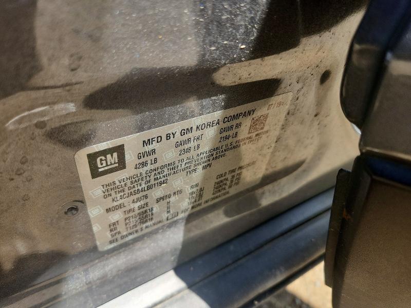 Продажа на аукционе авто 2020 Buick Encore, vin: KL4CJASB4LB011942, номер лота: 59325586