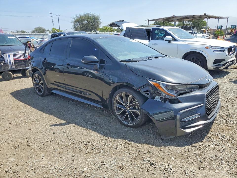 61890116 :رقم المزاد ، JTDS4RCE1LJ019177 vin ، 2020 Toyota Corolla مزاد بيع