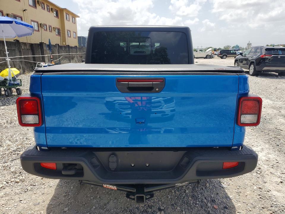 60592346 :رقم المزاد ، 1C6HJTAG2ML598827 vin ، 2021 Jeep Gladiator مزاد بيع
