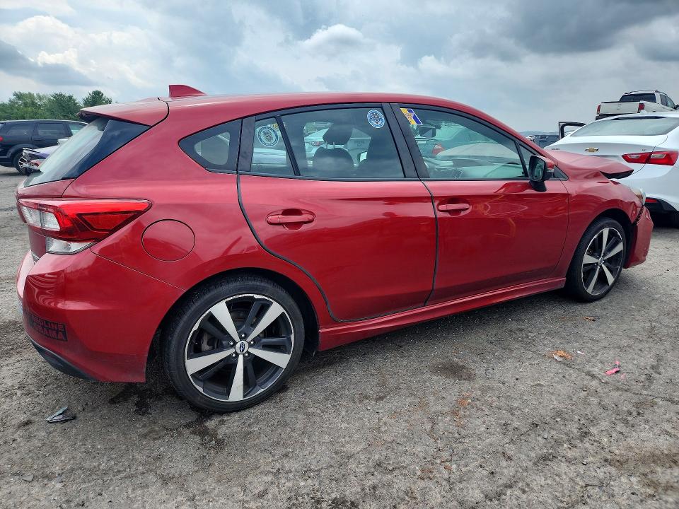 62055696 :رقم المزاد ، 4S3GTAL66J1716697 vin ، 2018 Subaru Impreza مزاد بيع