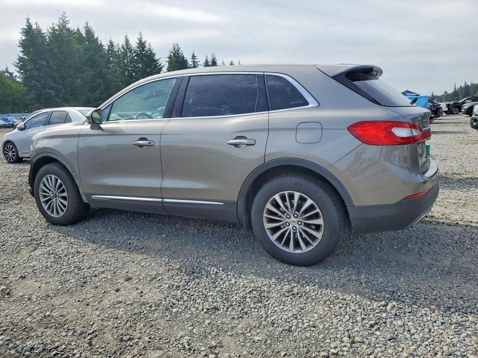 61597606 :رقم المزاد ، 2LMPJ8KR6HBL52970 vin ، 2017 Lincoln Mkx مزاد بيع