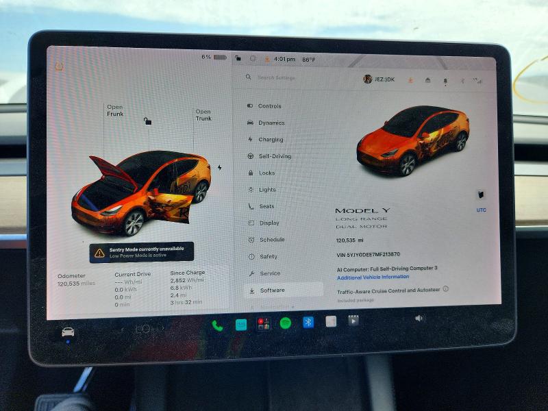 2021 Tesla Model Y მანქანა იყიდება აუქციონზე, vin: 5YJYGDEE7MF213870, აუქციონის ნომერი: 59678026