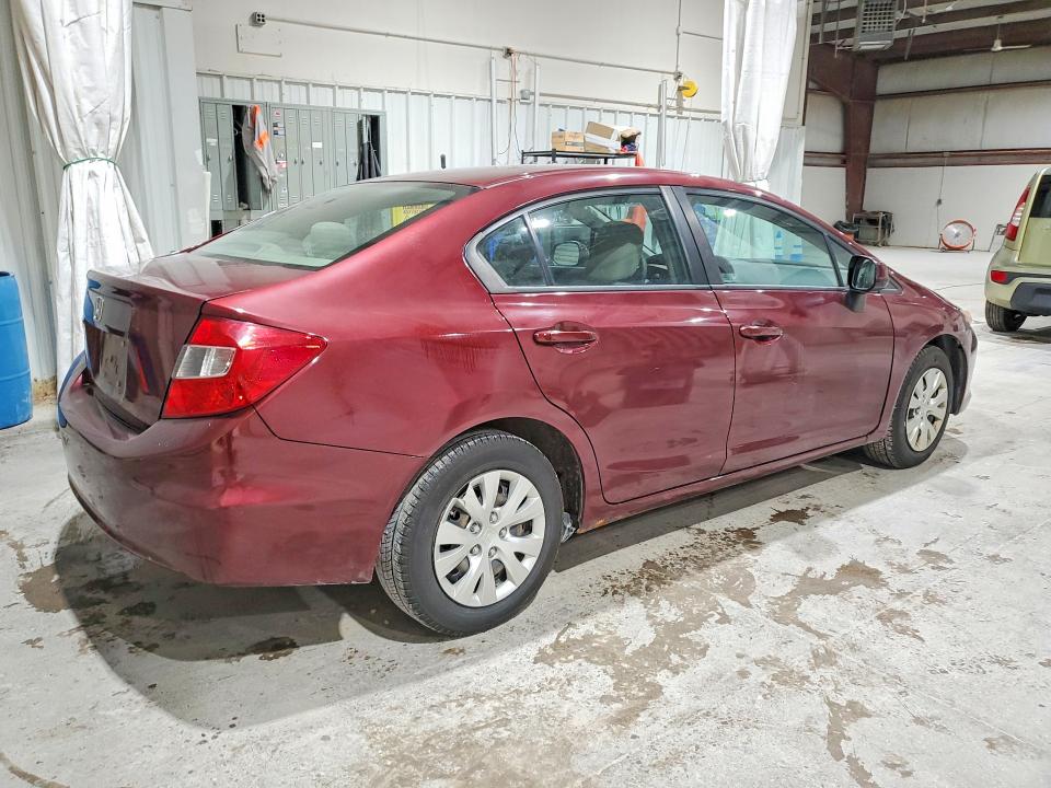 Aukcja sprzedaży 2012 Honda Civic, vin: 2HGFB2F59CH609284, numer aukcji: 62760626