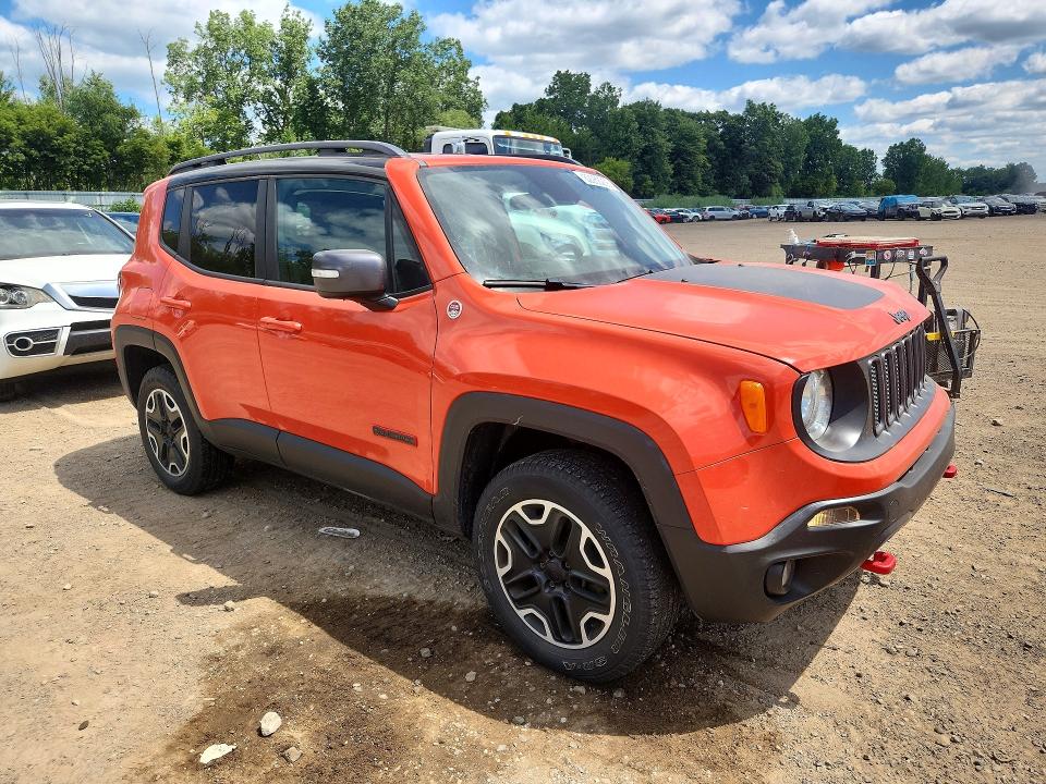 Aukcja sprzedaży 2015 Jeep Renegade, vin: ZACCJBCT1FPC03753, numer aukcji: 62268256