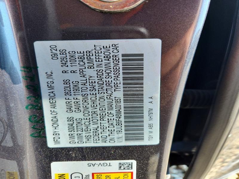 Продажа на аукционе авто 2021 Acura Tlx, vin: 19UUB6F46MA001857, номер лота: 59880106