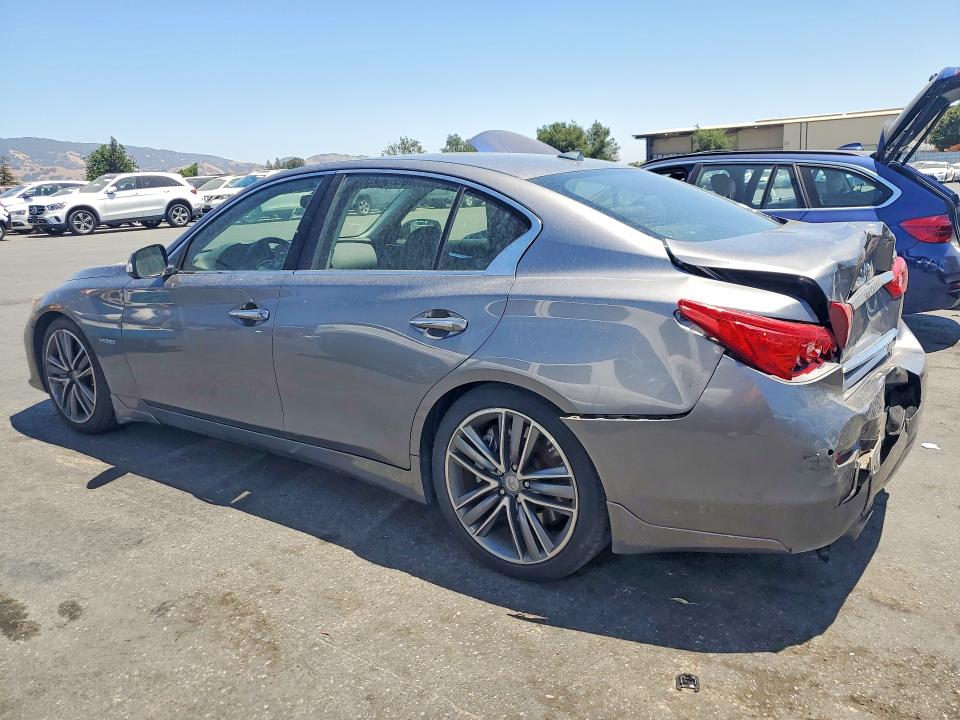 2014 Infiniti Q50 Hybrid მანქანა იყიდება აუქციონზე, vin: JN1AV7AP4EM691305, აუქციონის ნომერი: 61876736