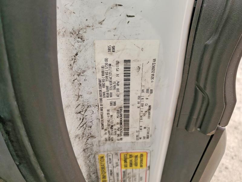 Aukcja sprzedaży 2019 Ford Transit, vin: 1FDZX2CM8KKA07083, numer aukcji: 61342526