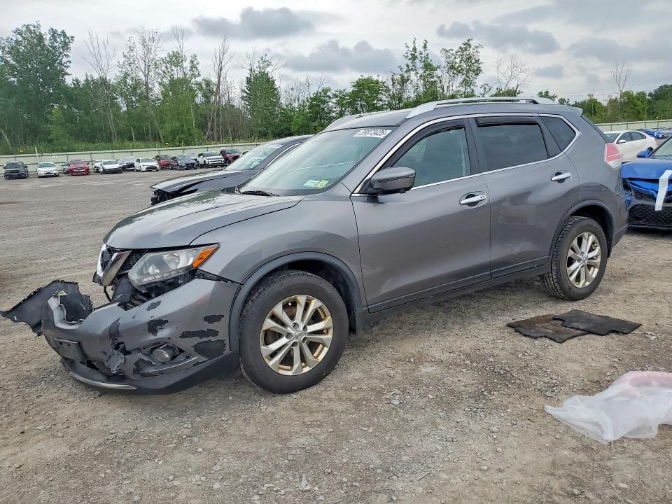 Продажа на аукционе авто 2016 Nissan Rogue, vin: KNMAT2MV0GP714886, номер лота: 59873426