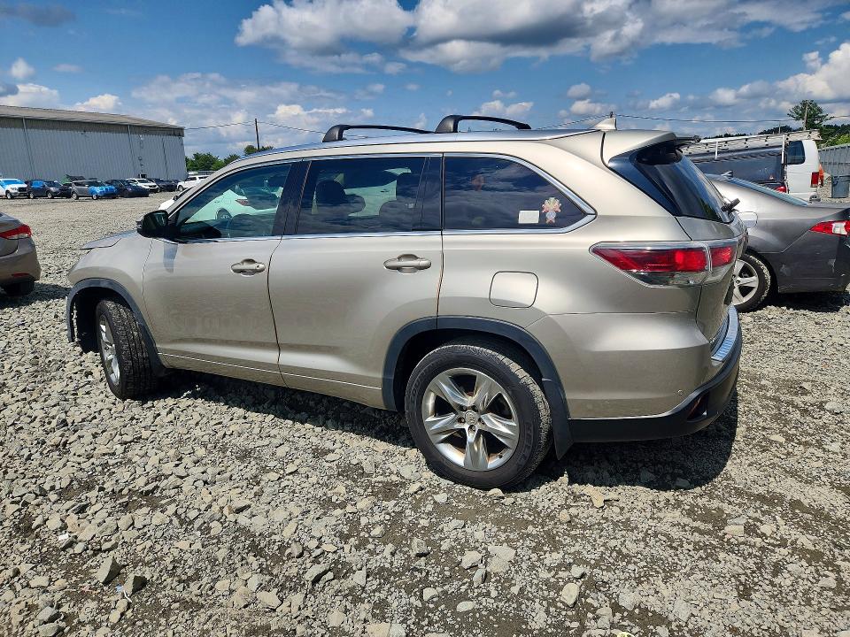 2015 Toyota Highlander მანქანა იყიდება აუქციონზე, vin: 5TDDKRFH2FS116609, აუქციონის ნომერი: 62881246