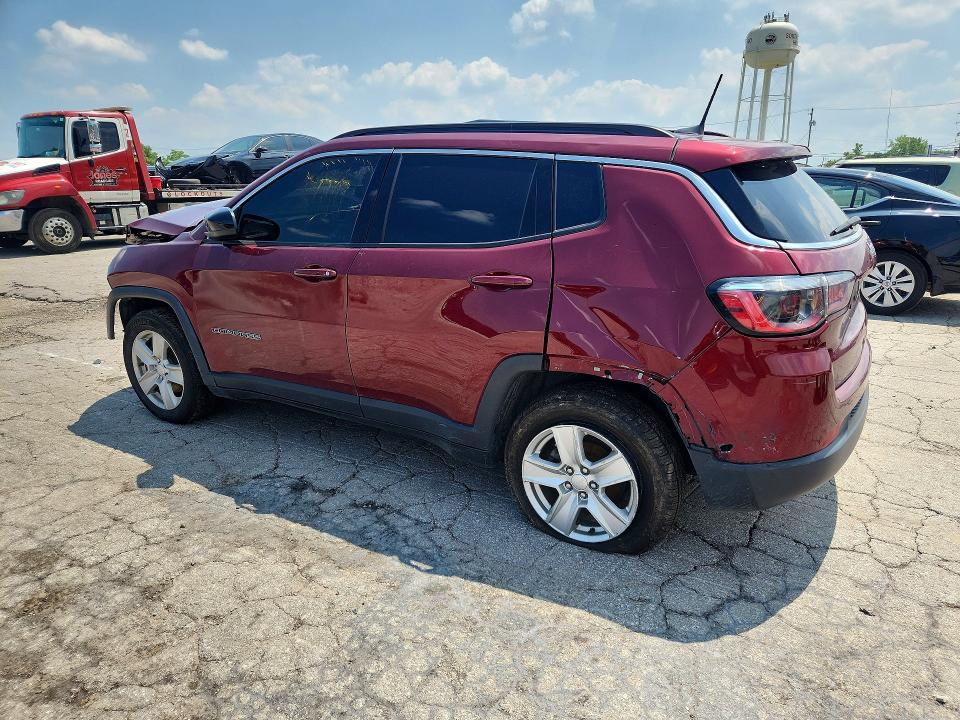 Aukcja sprzedaży 2022 Jeep Compass, vin: 3C4NJCBB7NT149406, numer aukcji: 59670316