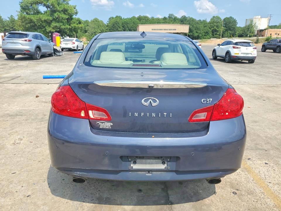 2011 Infiniti G37 Sedan მანქანა იყიდება აუქციონზე, vin: JN1CV6AP2BM510345, აუქციონის ნომერი: 63174476