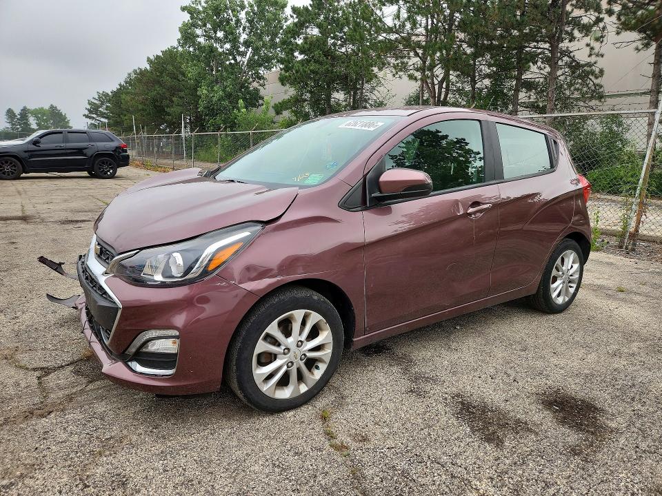 62621886 :رقم المزاد ، KL8CD6SA2KC757471 vin ، 2019 Chevrolet Spark مزاد بيع