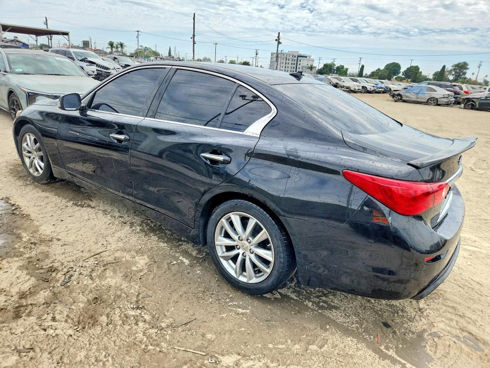 2015 Infiniti Q50 მანქანა იყიდება აუქციონზე, vin: JN1BV7AP4FM355210, აუქციონის ნომერი: 61034716