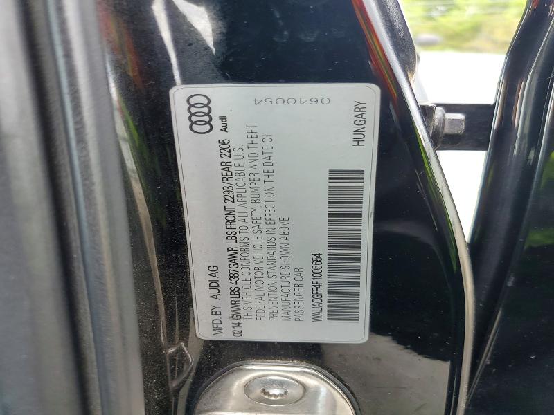 Продажа на аукционе авто 2015 Audi A3, vin: WAUACGFF4F1005654, номер лота: 60763206