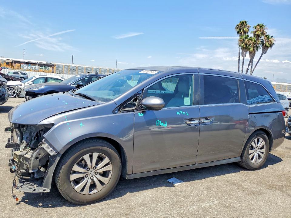 Продажа на аукционе авто 2014 Honda Odyssey, vin: 5FNRL5H64EB132286, номер лота: 60707116
