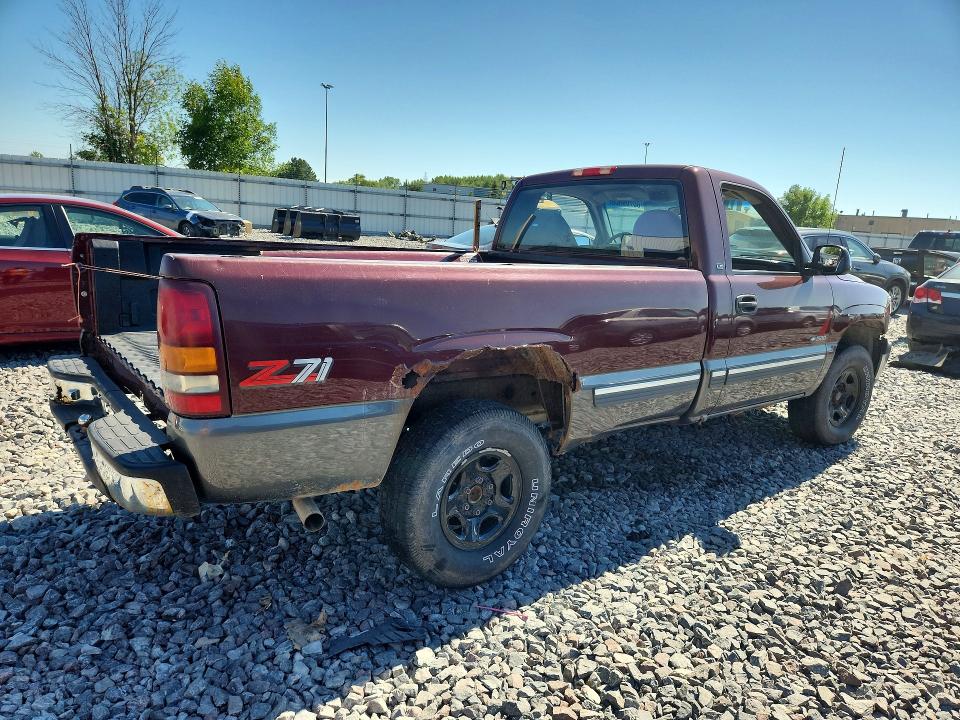 60709506 :رقم المزاد ، 1GCEK14T6YZ151992 vin ، 2000 Chevrolet Silverado مزاد بيع