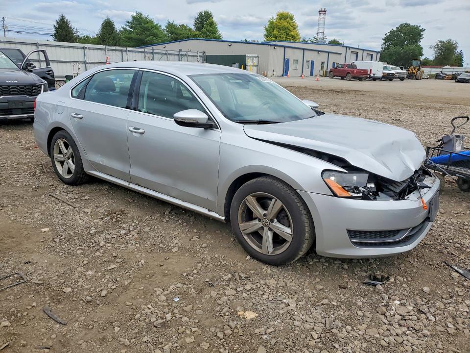 62606416 :رقم المزاد ، 1VWBP7A38CC043653 vin ، 2012 Volkswagen Passat مزاد بيع
