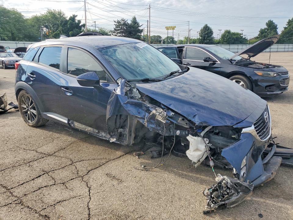 2016 Mazda Cx-3 მანქანა იყიდება აუქციონზე, vin: JM1DKBD70G0123662, აუქციონის ნომერი: 62311056