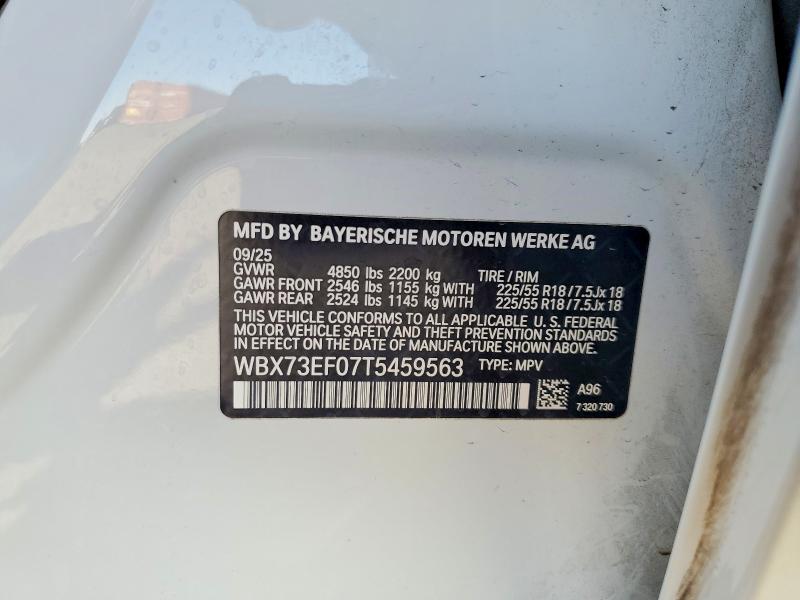Продаж на аукціоні авто 2026 Bmw X1, vin: WBX73EF07T5459563, номер лоту: 60016306