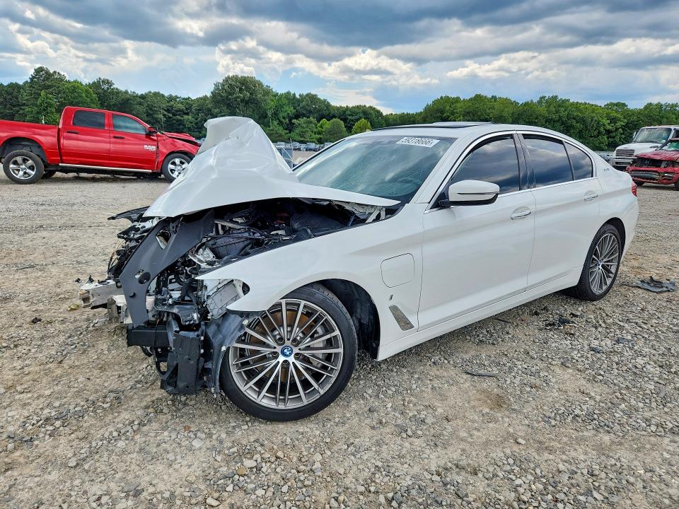 2018 Bmw 530e მანქანა იყიდება აუქციონზე, vin: WBAJA9C53JB252454, აუქციონის ნომერი: 59318666