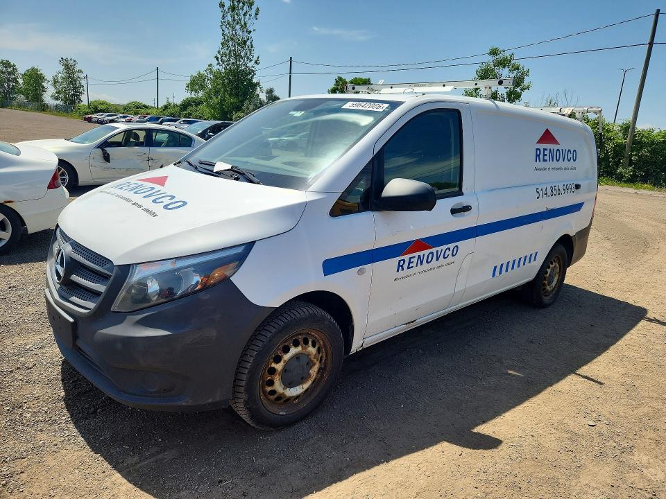 59642066 :رقم المزاد ، WD3BG2EA9H3309858 vin ، 2017 Mercedes-benz Metris مزاد بيع