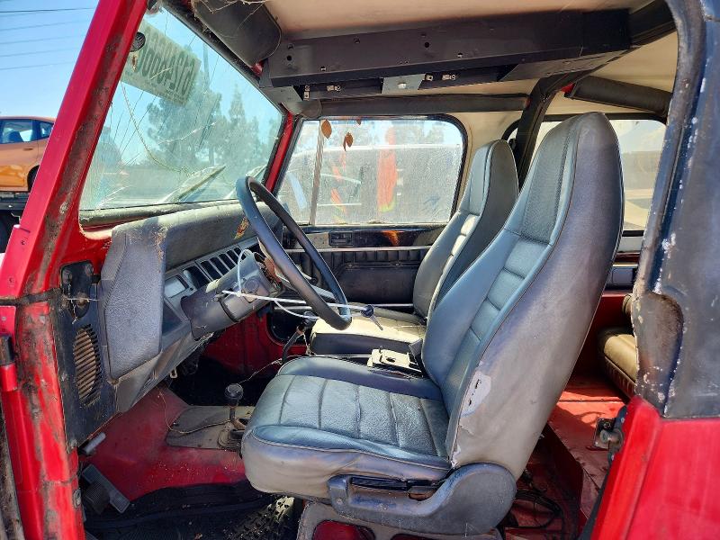 61248666 :رقم المزاد ، 2J4FY29S7NJ551440 vin ، 1992 Jeep Wrangler / Yj مزاد بيع