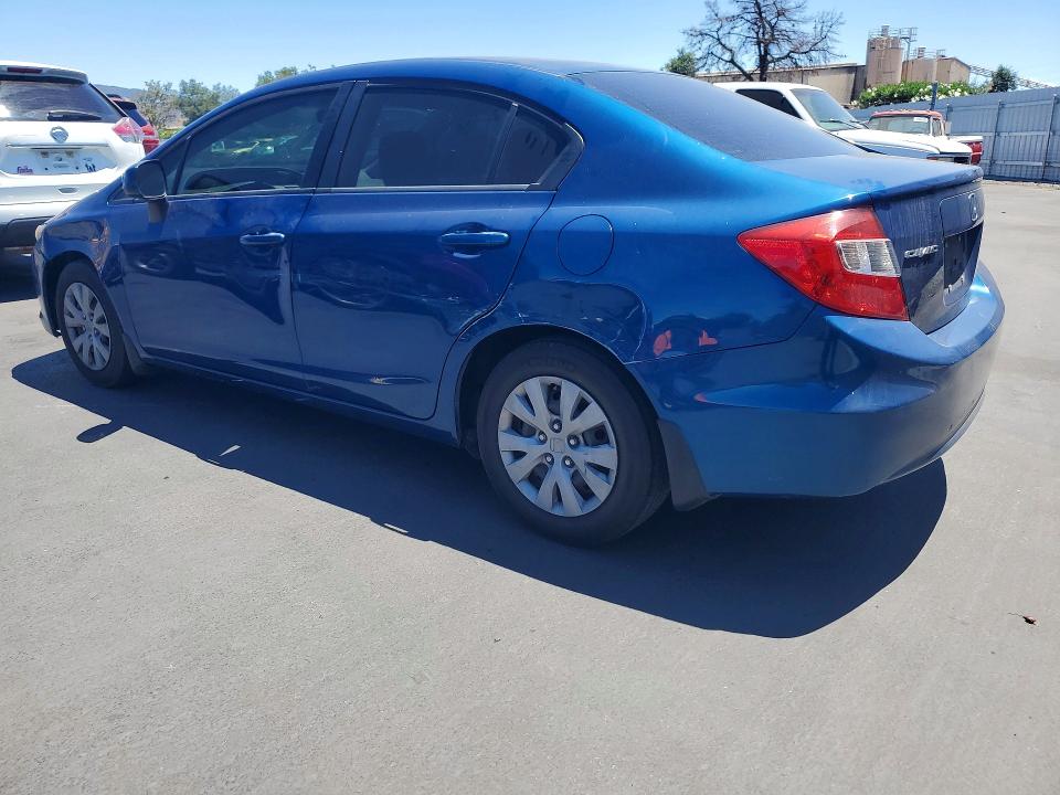 Продаж на аукціоні авто 2012 Honda Civic, vin: 19XFB2F53CE075130, номер лоту: 62333896