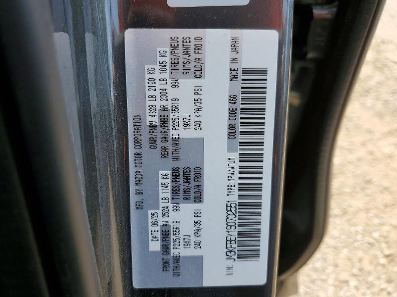 Продаж на аукціоні авто 2025 Mazda Cx-5, vin: JM3KFBEY1S0702551, номер лоту: 59687836