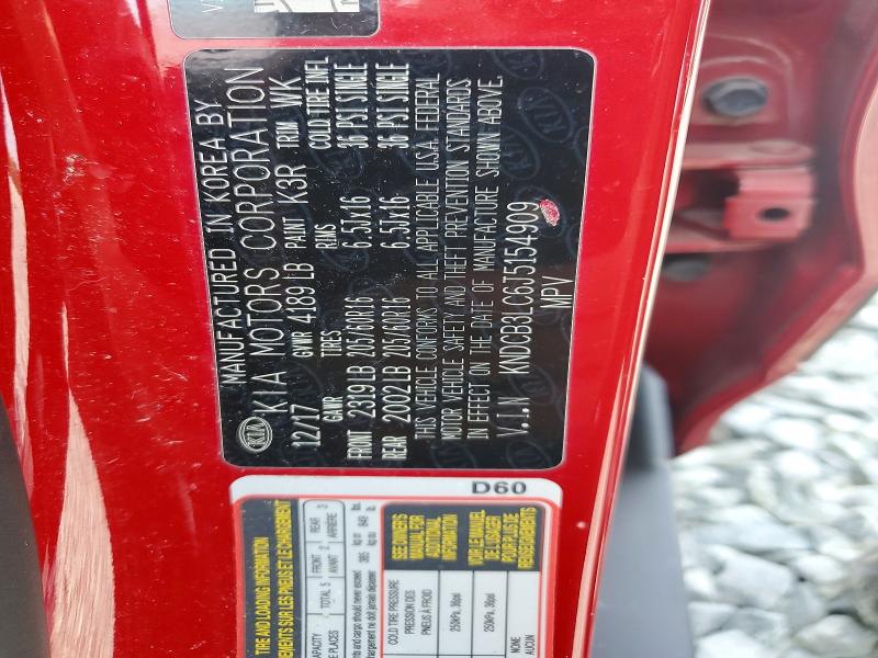 60881356 :رقم المزاد ، KNDCB3LC6J5154909 vin ، 2018 Kia Niro مزاد بيع