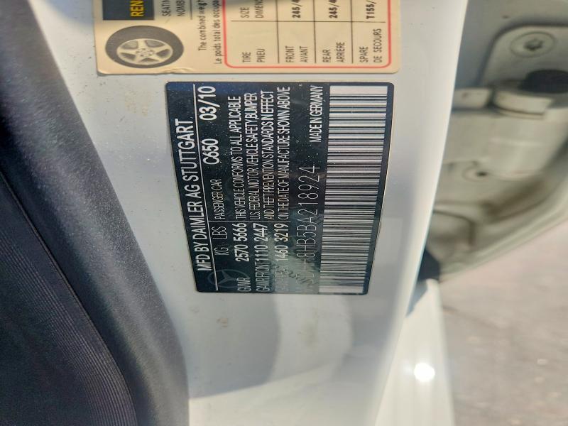 Aukcja sprzedaży 2011 Mercedes-benz E, vin: WDDHH8HB5BA218924, numer aukcji: 62523436