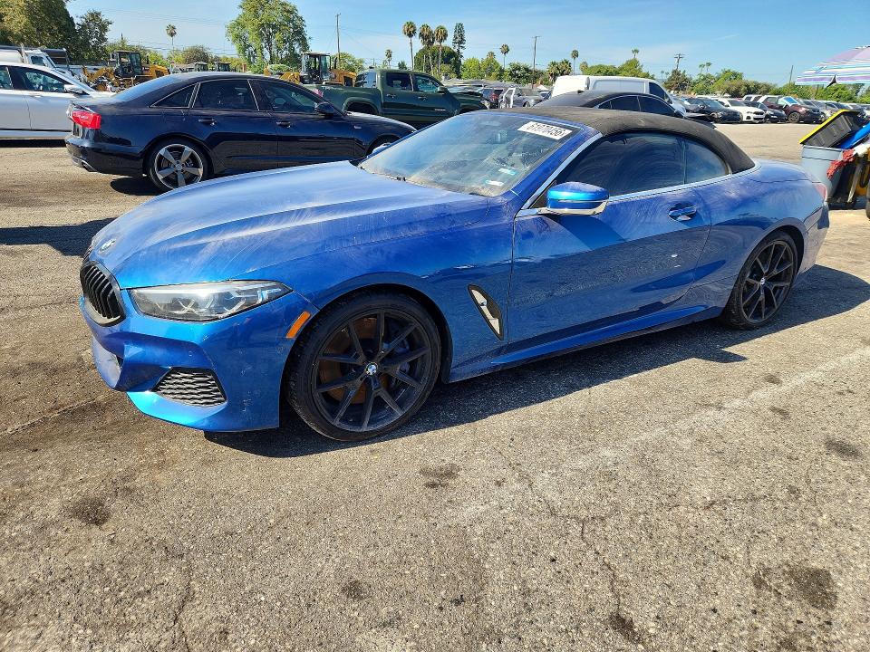 2019 Bmw M850xi მანქანა იყიდება აუქციონზე, vin: WBAFY4C57KBX39274, აუქციონის ნომერი: 61970456