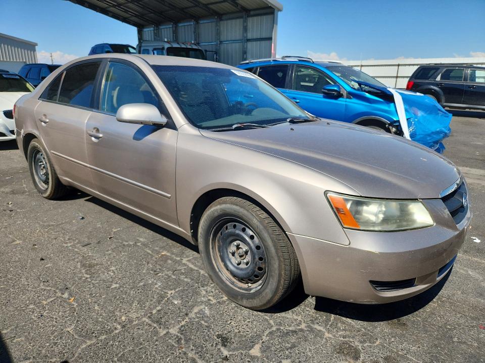 2007 Hyundai Sonata მანქანა იყიდება აუქციონზე, vin: 5NPET46C17H254576, აუქციონის ნომერი: 59555896