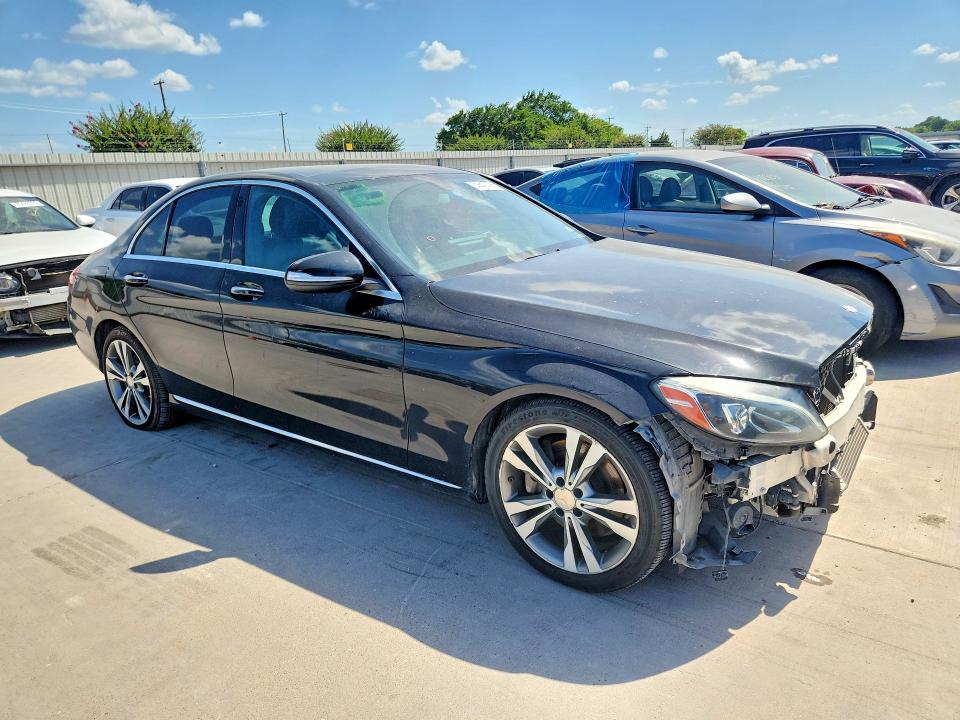 2015 Mercedes-benz C მანქანა იყიდება აუქციონზე, vin: 55SWF4JB4FU068097, აუქციონის ნომერი: 59340796