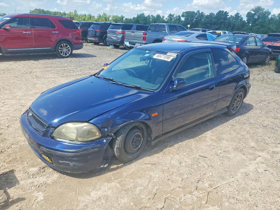 60471096 :رقم المزاد ، EK21200667 vin ، 1997 Honda Civic Dx مزاد بيع