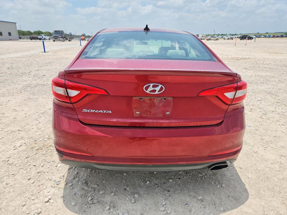 2015 Hyundai Sonata მანქანა იყიდება აუქციონზე, vin: 5NPE24AF6FH116132, აუქციონის ნომერი: 62882666