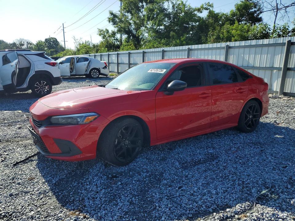 Auction sale of the 2022 Honda Civic, vin: 2HGFE2F54NH556729, lot number: 62135726