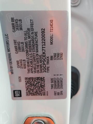Продажа на аукционе авто 2026 Chevrolet Colorado, vin: 1GCPSCEK7T1220092, номер лота: 60369616
