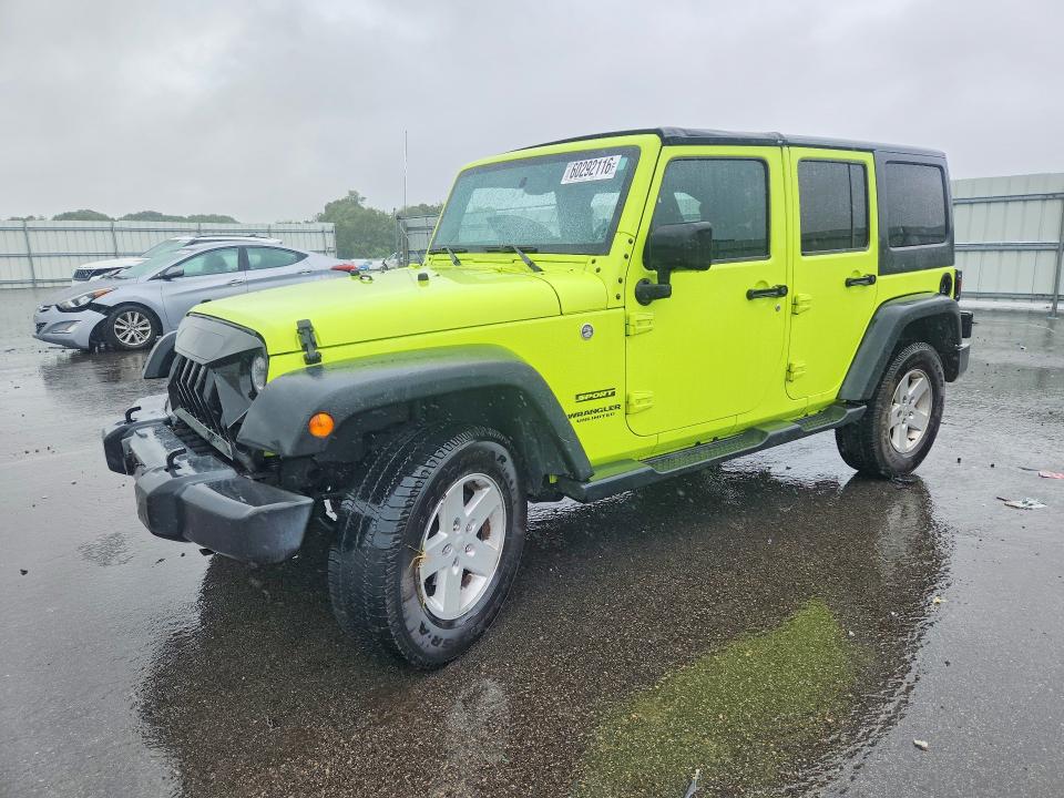 60292116 :رقم المزاد ، 1C4BJWDG6HL516289 vin ، 2017 Jeep Wrangler Unlimited مزاد بيع