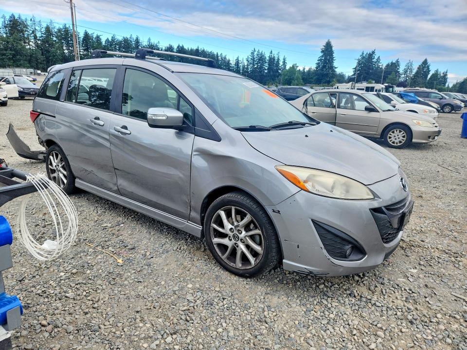 2013 Mazda 5 მანქანა იყიდება აუქციონზე, vin: JM1CW2DL1D0148174, აუქციონის ნომერი: 62633516