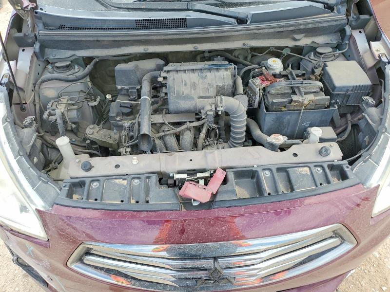 2017 Mitsubishi Mirage მანქანა იყიდება აუქციონზე, vin: ML32F3FJ7HHF05240, აუქციონის ნომერი: 60253846
