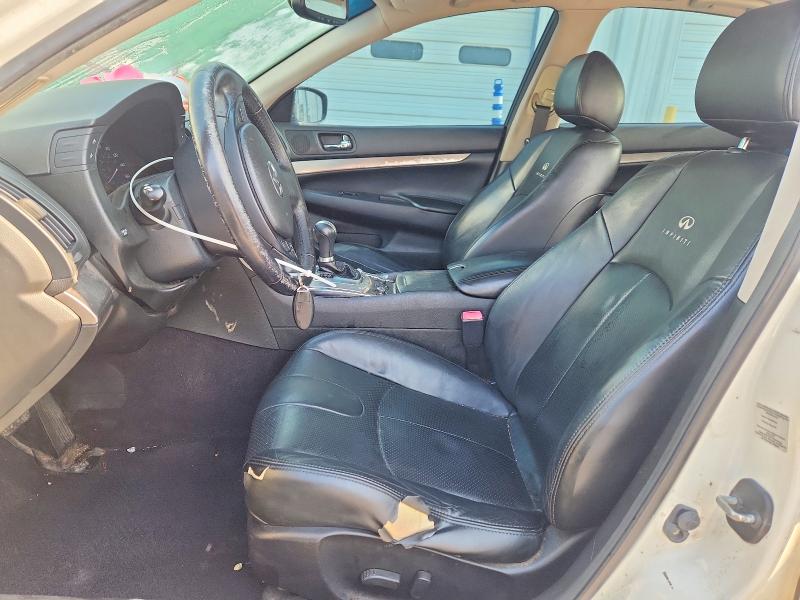 61513276 :رقم المزاد ، JN1DV6AR1CM731099 vin ، 2012 Infiniti G25 Sedan مزاد بيع