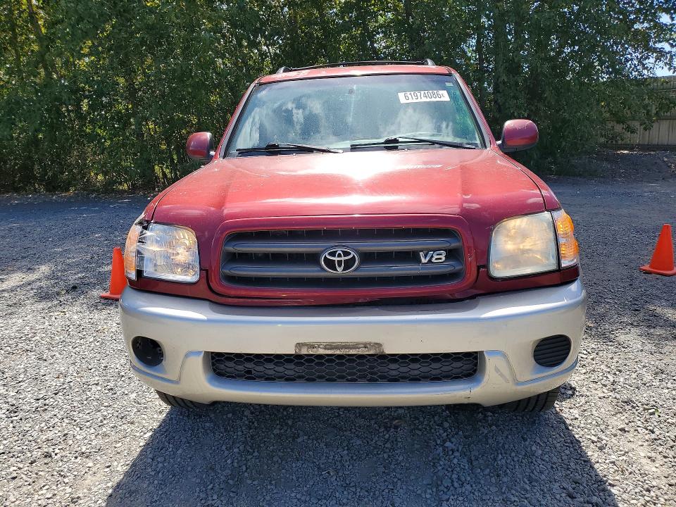 61974086 :رقم المزاد ، 5TDBT44A51S054323 vin ، 2001 Toyota Sequoia مزاد بيع