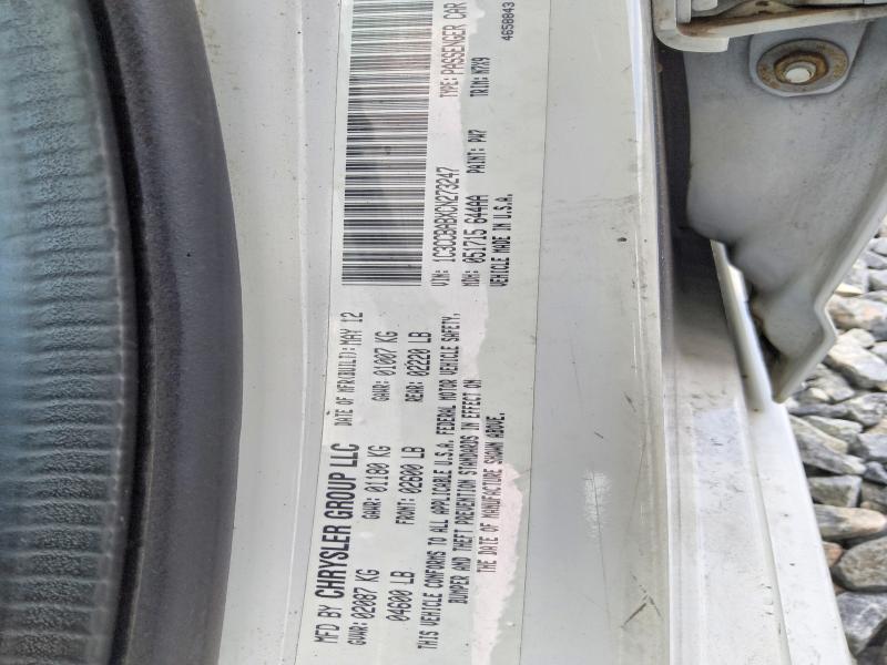 60199906 :رقم المزاد ، 1C3CCBABXCN273247 vin ، 2012 Chrysler 200 مزاد بيع