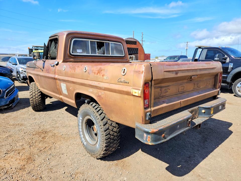 Aukcja sprzedaży 1972 Ford F100 Series, vin: F11YRP24372, numer aukcji: 60682836