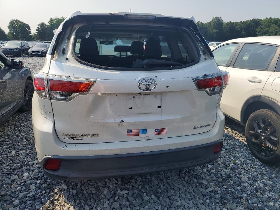 2014 Toyota Highlander მანქანა იყიდება აუქციონზე, vin: 5TDJKRFHXES029526, აუქციონის ნომერი: 62133966