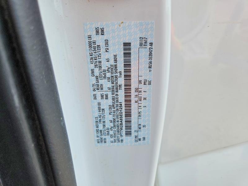Aukcja sprzedaży 2025 Ford F250, vin: 1FT7W2BA8SED12541, numer aukcji: 62763726