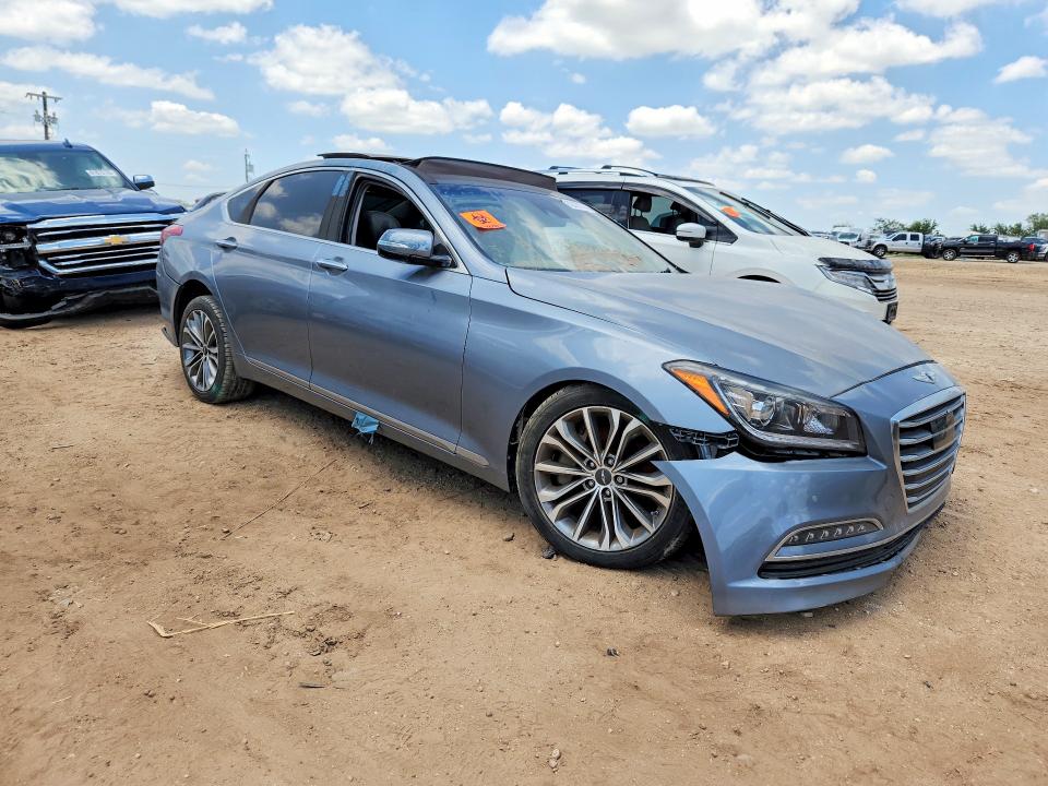 2017 Genesis G80 მანქანა იყიდება აუქციონზე, vin: KMHGN4JE7HU192857, აუქციონის ნომერი: 62395736