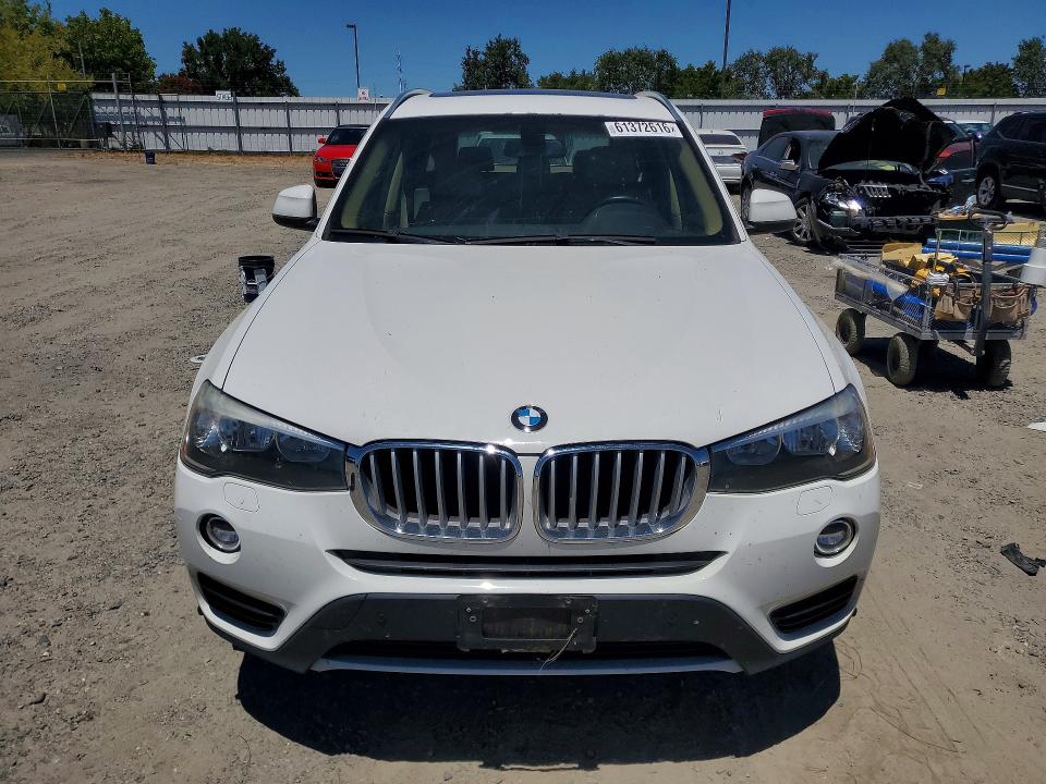 2015 Bmw X3 მანქანა იყიდება აუქციონზე, vin: 5UXWY3C59F0E95689, აუქციონის ნომერი: 61372616