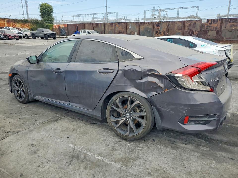 Продаж на аукціоні авто 2020 Honda Civic, vin: 19XFC2F80LE203038, номер лоту: 60632886